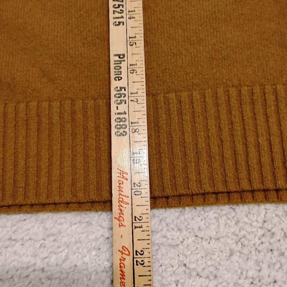 Everlane Sweater Womens XL Brown Cashmere Wool Lightweight Hiking Travel Soft - Picture 12 of 13